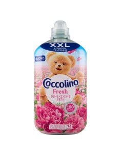 coccolino ammorbidente concentrato - xxl 76 lavaggi 1750ml - seta: tuttocasashop.it: prodotti per bucato e tessuti
