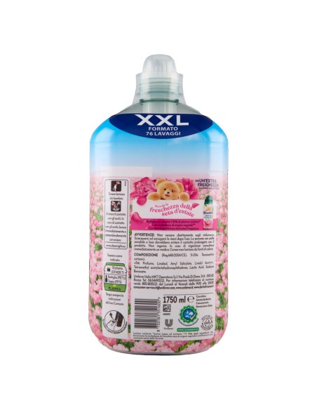 coccolino ammorbidente concentrato - xxl 76 lavaggi 1750ml - seta: tuttocasashop.it: prodotti per bucato e tessuti