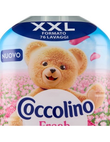 coccolino ammorbidente concentrato - xxl 76 lavaggi 1750ml - seta: tuttocasashop.it: prodotti per bucato e tessuti