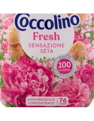 coccolino ammorbidente concentrato - xxl 76 lavaggi 1750ml - seta: tuttocasashop.it: prodotti per bucato e tessuti