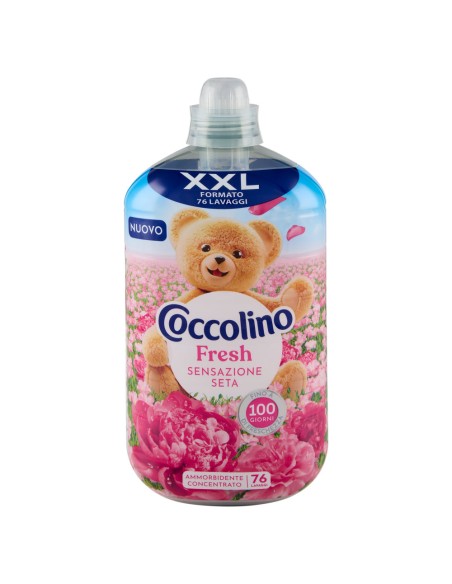 coccolino ammorbidente concentrato - xxl 76 lavaggi 1750ml - seta: tuttocasashop.it: prodotti per bucato e tessuti