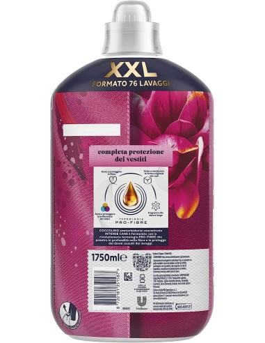 coccolino ammorbidente concentrato - xxl 76 lavaggi 1750ml - tiare': tuttocasashop.it: prodotti per bucato e tessuti