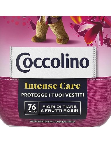 coccolino ammorbidente concentrato - xxl 76 lavaggi 1750ml - tiare': tuttocasashop.it: prodotti per bucato e tessuti