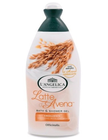 l'angelica bagnoschiuma 500ml - latte d'avena: tuttocasashop.it: igiene e cura della persona
