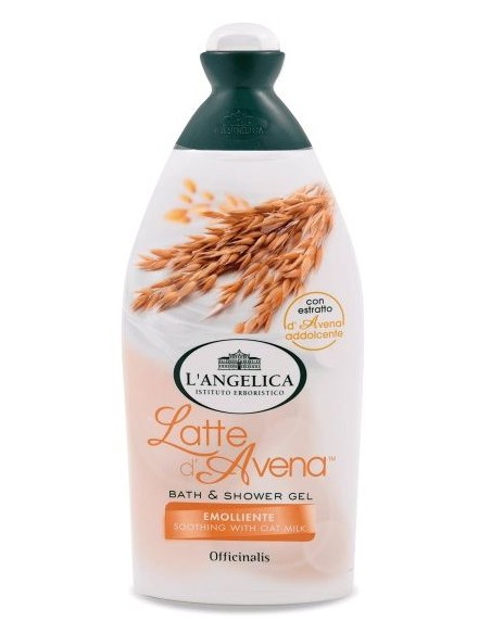 l'angelica bagnoschiuma 500ml - latte d'avena: tuttocasashop.it: igiene e cura della persona
