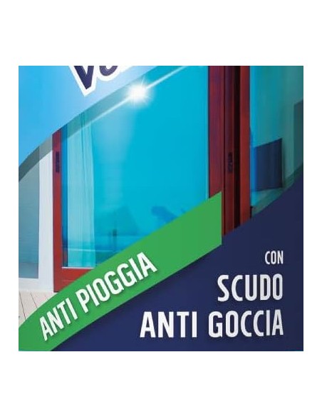 vetril vetri 650ml - vetri esterni anti pioggia con scudo anti goccia: tuttocasashop.it: pulizia e cura della casa