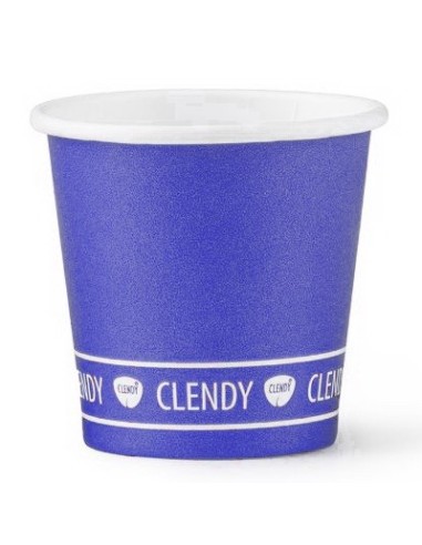 clendy bicchieri caffe' monouso in carta da 75ml - 50 pezzi - blu: tuttocasashop.it: carta & monouso