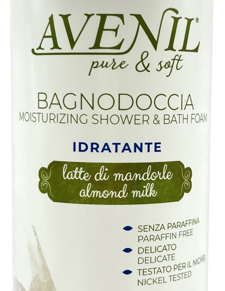 avenil doccia & bagnoschiuma - 400ml - delicato - latte & avena: tuttocasashop.it: igiene e cura della persona