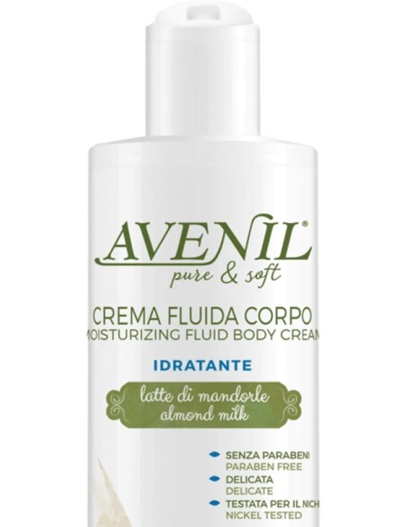 avenil crema fluida corpo - 400ml - idratante - latte di mandorla: tuttocasashop.it: igiene e cura della persona