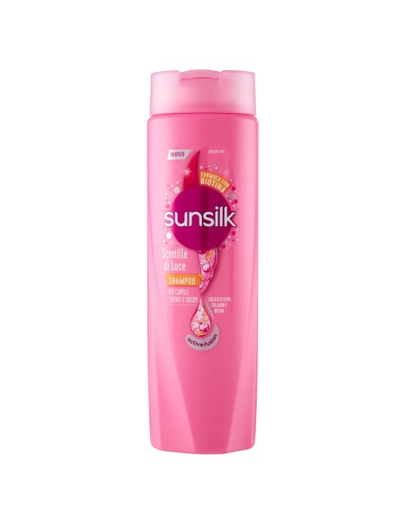 sunsilk shampoo 250ml - scintille di luce - capelli spenti e crespi: tuttocasashop.it: igiene e cura della persona