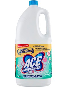 ace candeggina per bucato e casa 3000ml - profumata: tuttocasashop.it: prodotti per bucato e tessuti