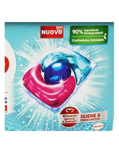 bio presto power caps detersivo lavatrice - 18 capsule - igiene e freschezza: tuttocasashop.it: prodotti per bucato e tessuti