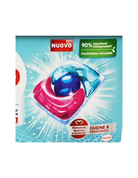 bio presto power caps detersivo lavatrice - 18 capsule - igiene e freschezza: tuttocasashop.it: prodotti per bucato e tessuti