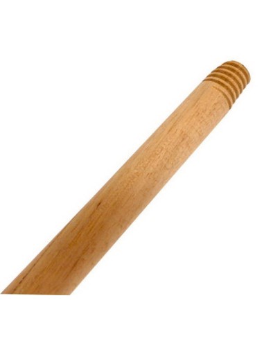 irge manico scopa legno 130cm - attacco universale a vite - legno di faggio: tuttocasashop.it: pulizia e cura della casa