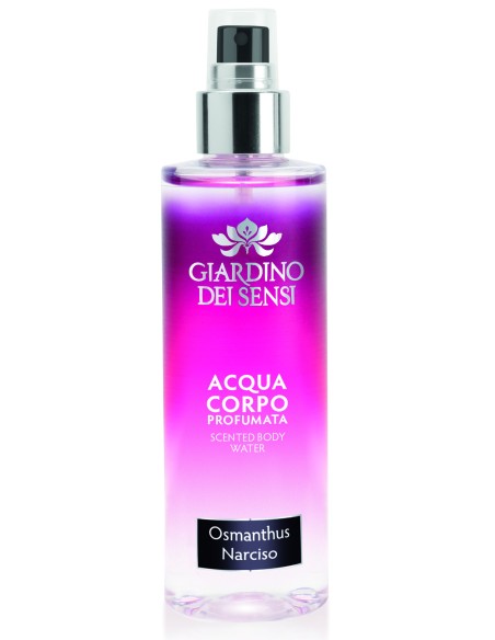 giardino dei sensi acqua profumata corpo - 200ml - osmantus narciso: tuttocasashop.it: igiene e cura della persona