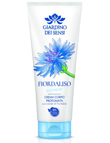 giardino dei sensi crema corpo profumata 250ml - con estratti di fiordaliso: tuttocasashop.it: igiene e cura della persona