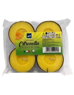 dea tealights - 4 candele maxi da 38g alla citronella allontanano le zanzare: tuttocasashop.it: pulizia e cura della casa