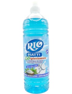 rio detersivo per piatti - 800ml - cristalli di sale & salvia: tuttocasashop.it: pulizia e cura della casa
