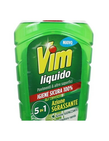 vim detergente liquido per pavimenti - 1 litro - classico - pino: tuttocasashop.it: pulizia e cura della casa