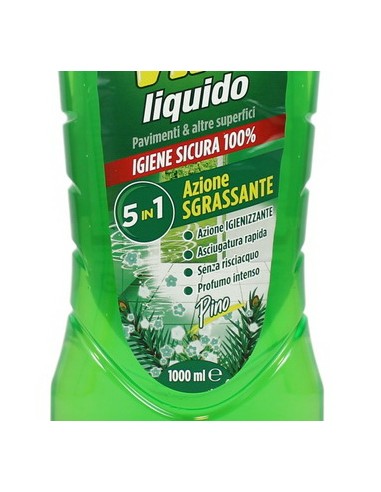 vim detergente liquido per pavimenti - 1 litro - classico - pino: tuttocasashop.it: pulizia e cura della casa