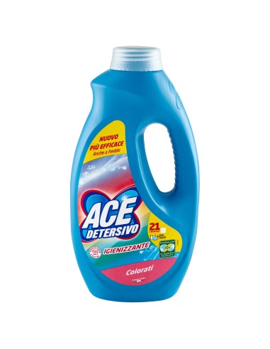 ace detersivo lavatrice liquido - 21 lavaggi - 1050ml - colore: tuttocasashop.it: prodotti per bucato e tessuti