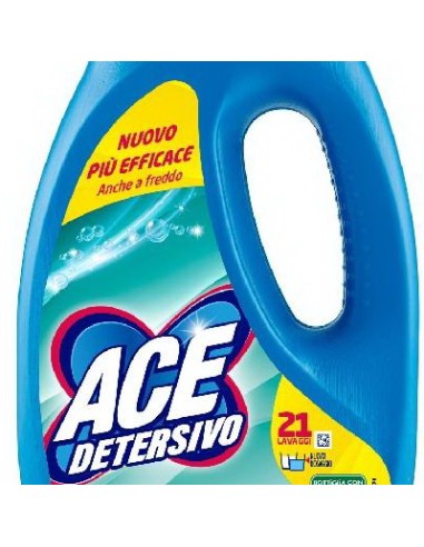 ace detersivo lavatrice liquido - 21 lavaggi - 1050ml - talco & muschio: tuttocasashop.it: prodotti per bucato e tessuti