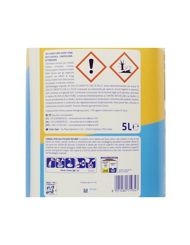 ace candeggina casa e bucato - 5 litri - classica: tuttocasashop.it: prodotti per bucato e tessuti