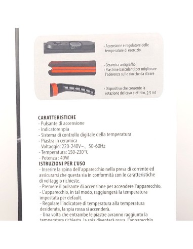 dune 90 red passion - piastra basculante stirante modellante - ceramica: tuttocasashop.it: altro - bazar