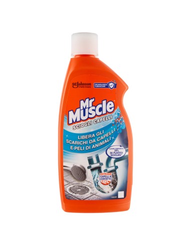 mr muscle sciogli capelli gel 500ml - libera gli scarichi da capelli e peli: tuttocasashop.it: pulizia e cura della casa
