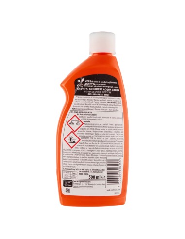mr muscle sciogli capelli gel 500ml - libera gli scarichi da capelli e peli: tuttocasashop.it: pulizia e cura della casa
