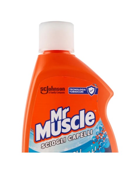 mr muscle sciogli capelli gel 500ml - libera gli scarichi da capelli e peli: tuttocasashop.it: pulizia e cura della casa