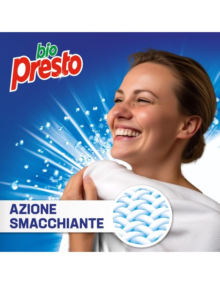 bio presto detersivo lavatrice liquido 50 lavaggi 2250ml - classico: tuttocasashop.it: prodotti per bucato e tessuti