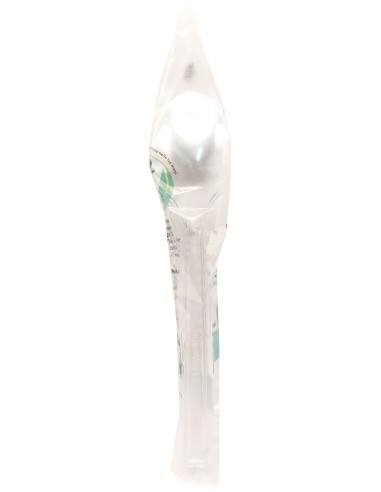 vip 30 cucchiai riutilizzabili in plastica 17cm - trasparenti - ecocrystal: tuttocasashop.it: carta & monouso