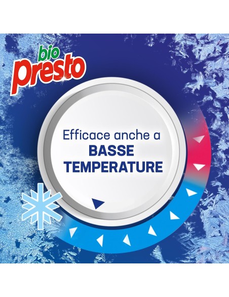 bio presto detersivo lavatrice liquido 50 lavaggi 2250ml - color: tuttocasashop.it: prodotti per bucato e tessuti