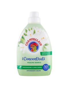 chanteclair ammorbidente concentrato - 50 lavaggi 1 litro - muschio bianco: tuttocasashop.it: prodotti per bucato e tessuti