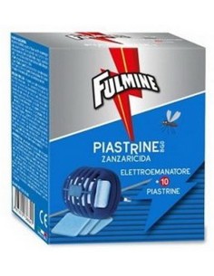 fulmine fornelletto elettrico con 10 piastrine antizanzare: tuttocasashop.it: pulizia e cura della casa