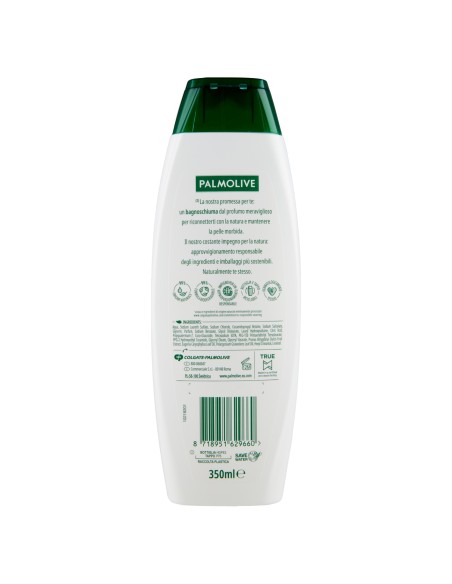 palmolive naturals bagnoschiuma 350ml - fiori di mandorlo e latte idratante: tuttocasashop.it: igiene e cura della persona