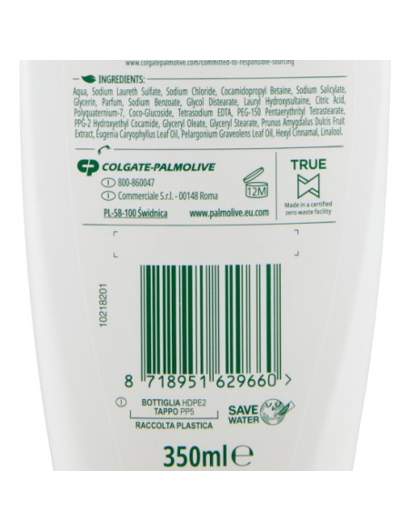 palmolive naturals bagnoschiuma 350ml - fiori di mandorlo e latte idratante: tuttocasashop.it: igiene e cura della persona