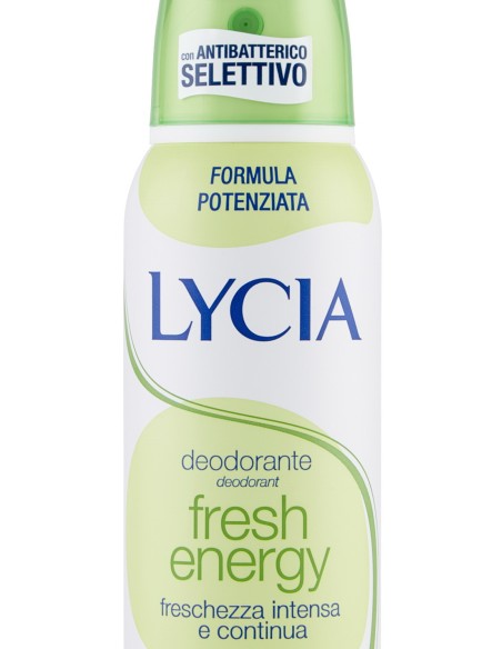 lycia deodorante spray 150ml - fresh energy: tuttocasashop.it: igiene e cura della persona