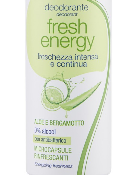 lycia deodorante spray 150ml - fresh energy: tuttocasashop.it: igiene e cura della persona