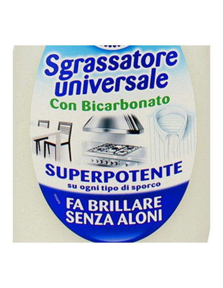 chanteclair sgrassatore universale spray 600ml - ricarica - bicarbonato: tuttocasashop.it: pulizia e cura della casa