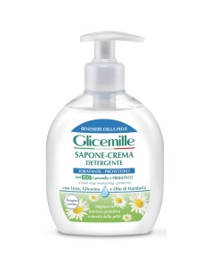 glicemille sapone crema detergente - 300ml - idratante e protettivo: tuttocasashop.it: igiene e cura della persona