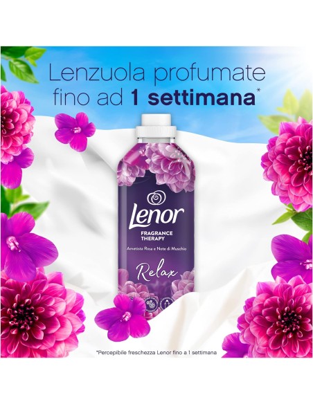 lenor ammorbidente concentrato 84 lavaggi 1806ml - ametista bouquet: tuttocasashop.it: prodotti per bucato e tessuti