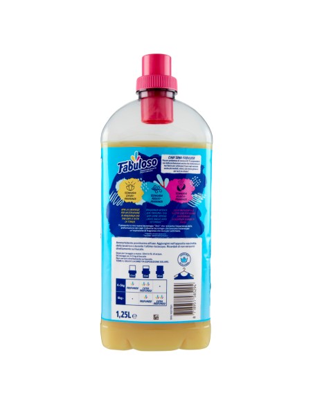 fabuloso ammorbidente per bucato - 56 lavaggi 1250ml - vaniglia e orchidea: tuttocasashop.it: prodotti per bucato e tessuti