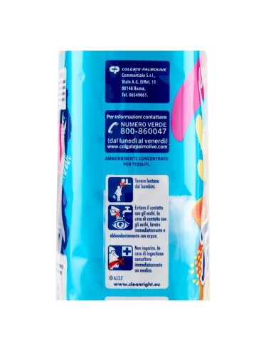 fabuloso ammorbidente per bucato - 56 lavaggi 1250ml - vaniglia e orchidea: tuttocasashop.it: prodotti per bucato e tessuti