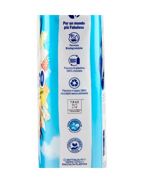 fabuloso ammorbidente per bucato - 56 lavaggi 1250ml - vaniglia e orchidea: tuttocasashop.it: prodotti per bucato e tessuti