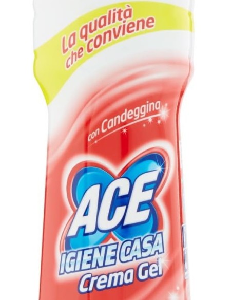 ace igiene casa crema gel 500ml - protezione per la casa con candeggina: tuttocasashop.it: pulizia e cura della casa