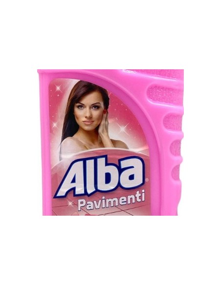 alba pavimenti detergente liquido - 1 litro - rosa e vaniglia: tuttocasashop.it: pulizia e cura della casa