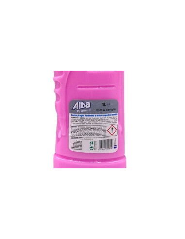 alba pavimenti detergente liquido - 1 litro - rosa e vaniglia: tuttocasashop.it: pulizia e cura della casa
