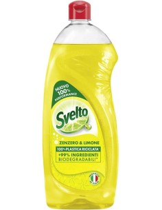 svelto detersivo per piatti e stoviglie - 930ml - zenzero e limone: tuttocasashop.it: pulizia e cura della casa